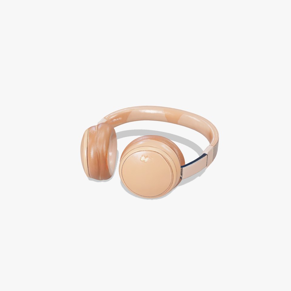 Contemporary Foldable Headphones model pack